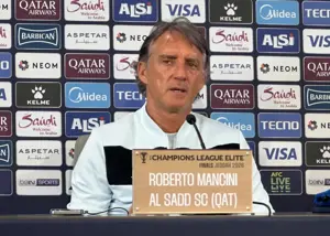 مانچینی: فردا بازی سخت‌تری از الهلال داریم