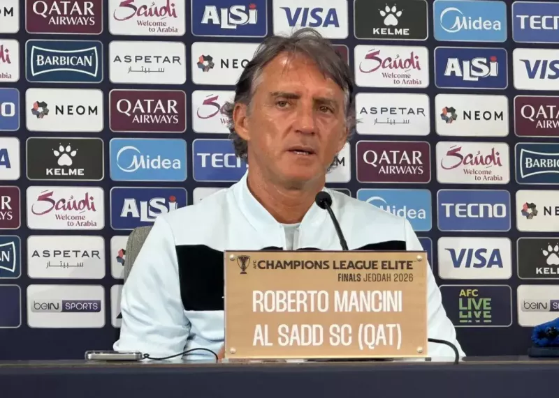 مانچینی: فردا بازی سخت‌تری از الهلال داریم