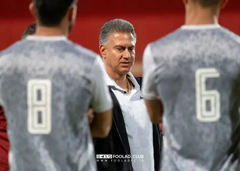 فولادی‌ها، بی‌خبر از کناره‌گیری در حال تمرین!