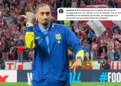 عذرخواهی رافینیا: آن حرکت در شأن من نبود!