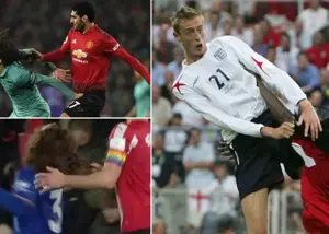 مروری بر جنجالی‌ترین صحنه‌های موکشی در فوتبال!