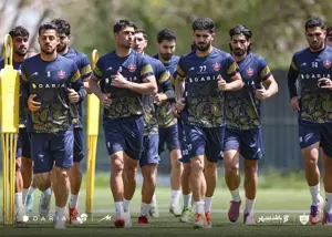 تمرین پرسپولیس تعطیل نیست (عکس)