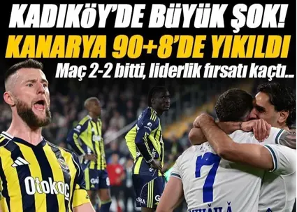 شوک بزرگ در استانبول: فنر در 90+8 فرو ریخت!