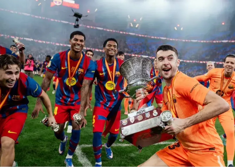 بارسا در یک قدمی خلع رئال از تخت پادشاهی