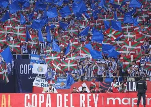 درگیری بر سر سرود ملی در فینال کوپا دل ری 