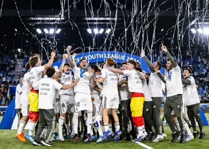 قهرمانی جوانان رئال در لیگ قهرمانان اروپا