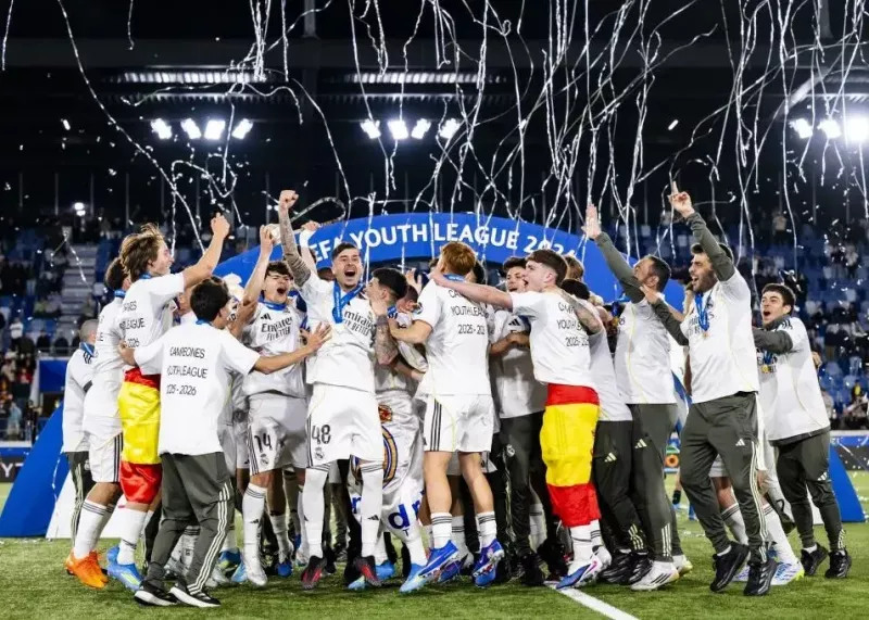 قهرمانی جوانان رئال در لیگ قهرمانان اروپا