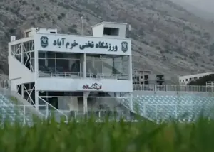 اثرات جنگ‌ و بمباران در استادیوم خیبر (عکس)