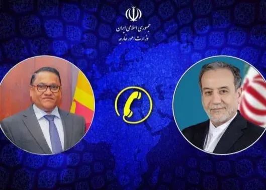 گفتگوی تلفنی وزرای امور خارجه ایران و سریلانکا 