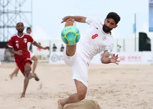 لغو بازی فوتبال ساحلی ایران در مسابقات آسیا
