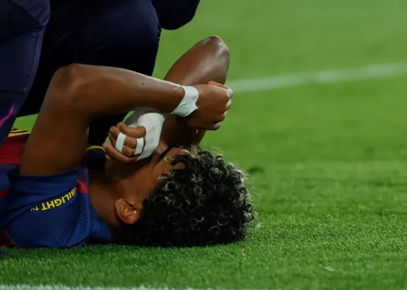 مهمترین مساله روز فوتبال: همسترینگ یامال