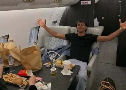  عکسی که دلیل مصدومیت یامال را فاش کرد؟!