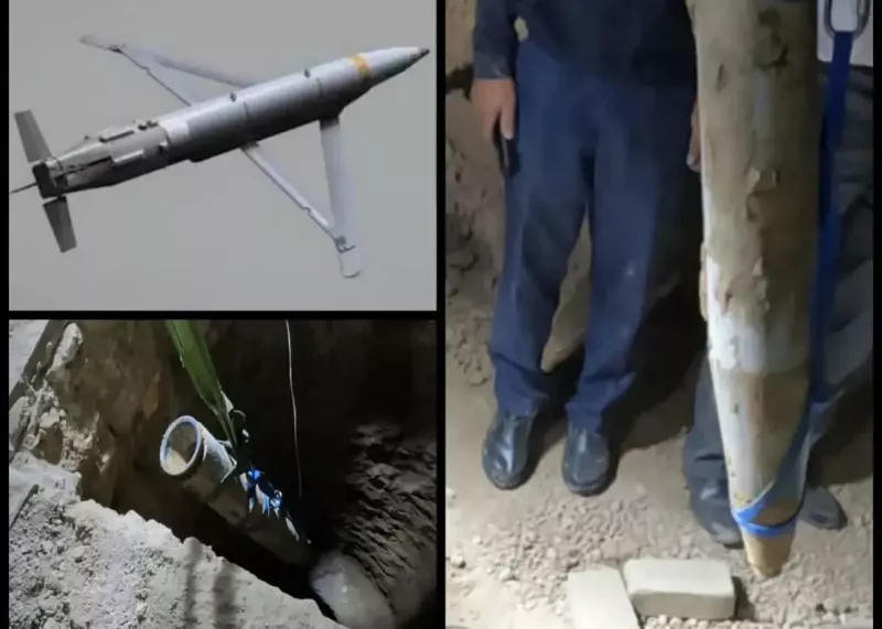 موشک سنگرشکن دشمن در عمق ۱۳ متری یک خانه