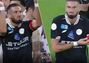 ستاره سابق بلژیک از کوره در رفت! (عکس)