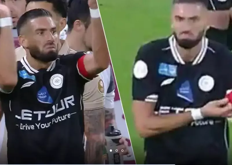 ستاره سابق بلژیک از کوره در رفت! (عکس)