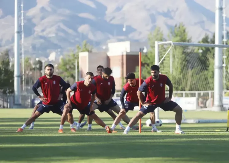 پایان فاز اول تمرینات تیم ملی در پک