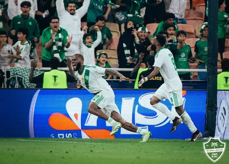 یک عربستانی زننده گل قهرمانی آسیا