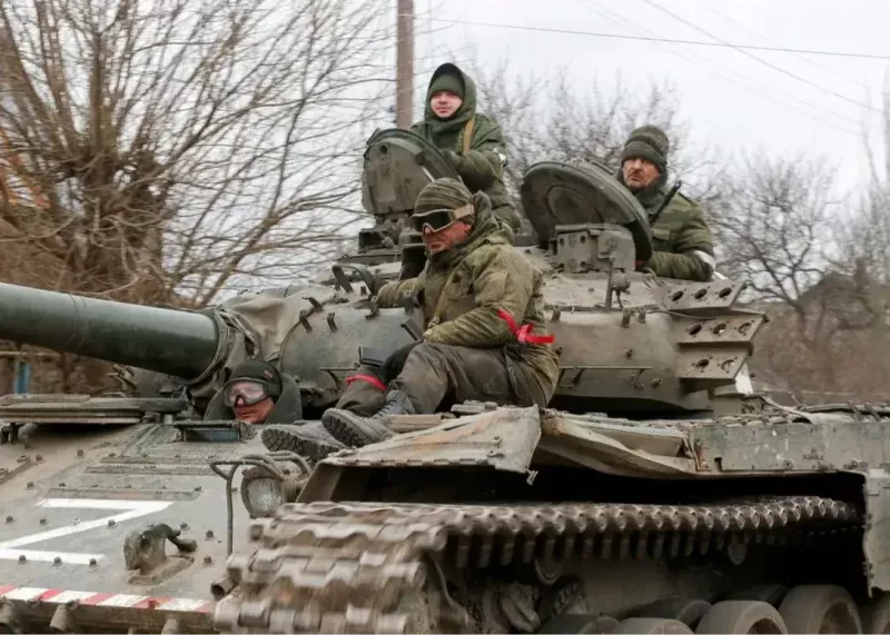 درگیری روسیه و انگلیس در خاک اوکراین (عکس)