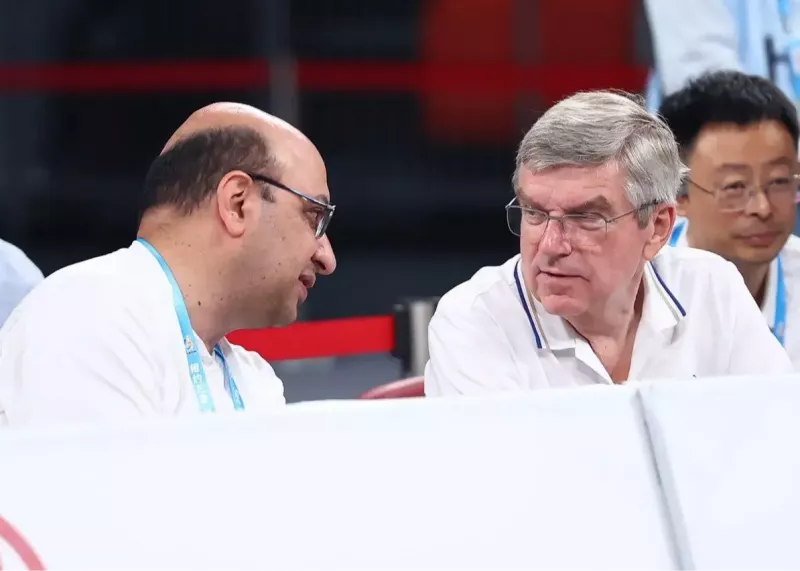 توماس باخ، تماشاگر ویژه بازی های ایران در سانیا‌