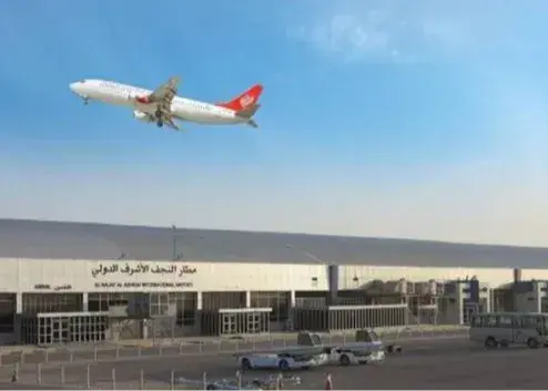 فرودگاه نجف پروازهای خود با ایران را ازسر می‌گیرد