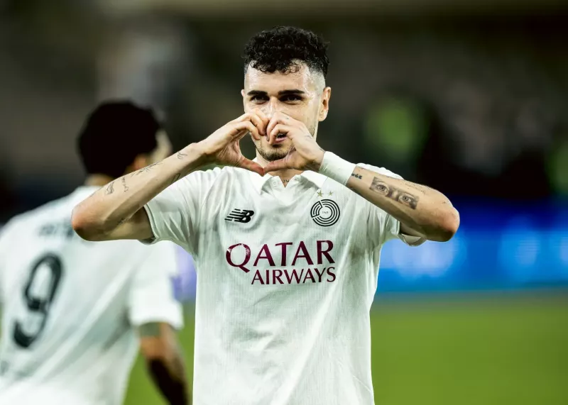 خطرناک‌ترین مهاجم آسیا از السد بود! (عکس)