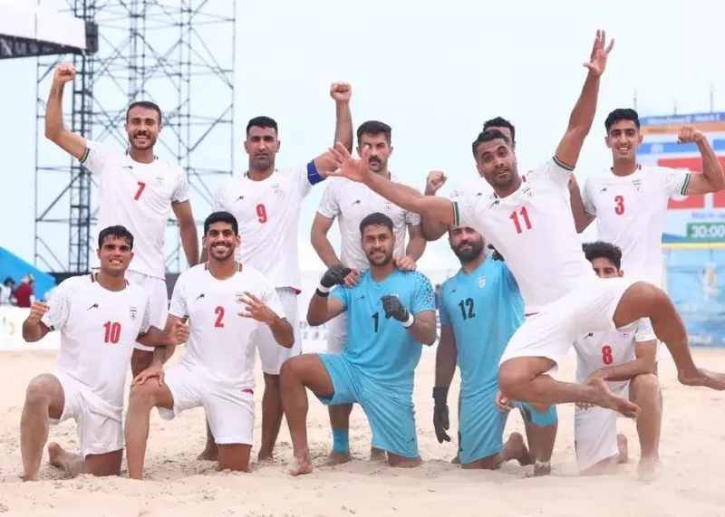 ایران 2 - عربستان 1: صدرنشینی ملی‌پوشان ساحلی