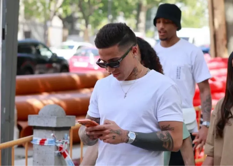 انزو فرناندز در مادرید شکار شد