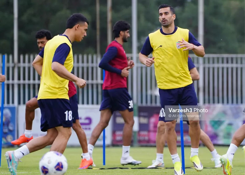 ملی‌پوشان در حالت آماده‌باش با دکتر! (عکس)