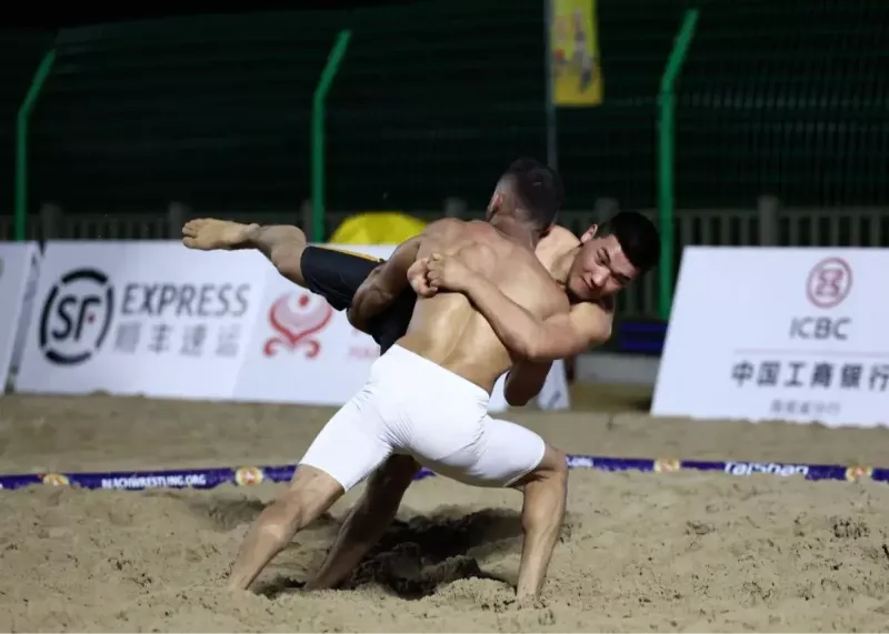 چهار کشتی گیر ایرانی در فینال بازی های سانیا