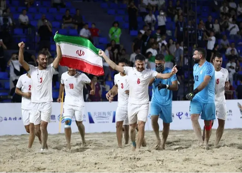 هت‌تریک ساحلی‌بازان ایران در قهرمانی آسیا