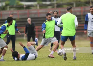 کاپیتان پرسپولیس به دنبال بقا در لیگ یک(عکس)