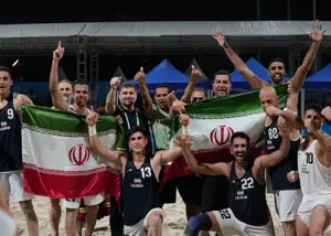 تیمی که از دل بمباران به طلای آسیا رسید