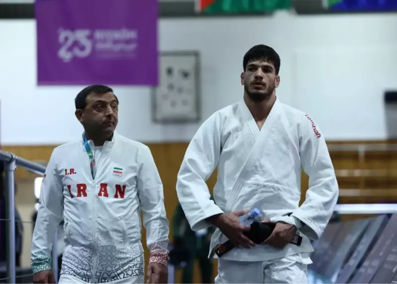 پایان کار اولین جودوکای ایران در گرنداسلم تاجیکستان