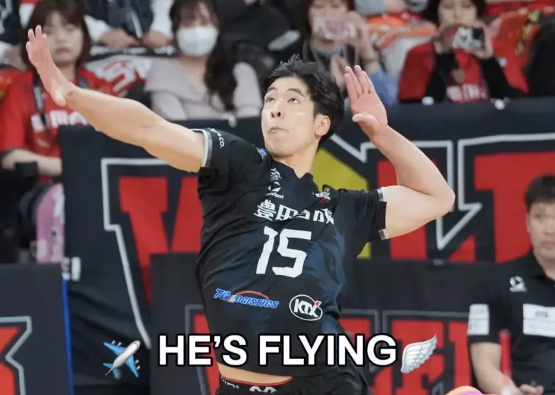 تمجید جالب FIVB از یک سامورایی: پرنده قابل اعتماد 