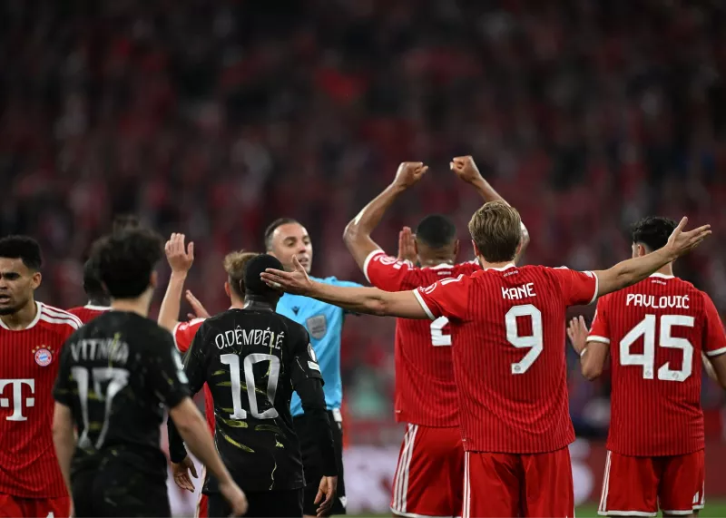 بایرن مونیخ 0-1 پاری سن ژرمن