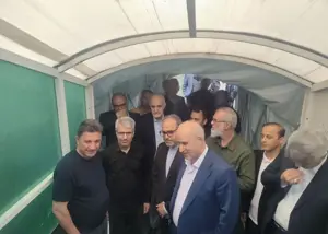 حضور مدیرعامل لیگ یکی در اردوی ملی‌پوشان (عکس)