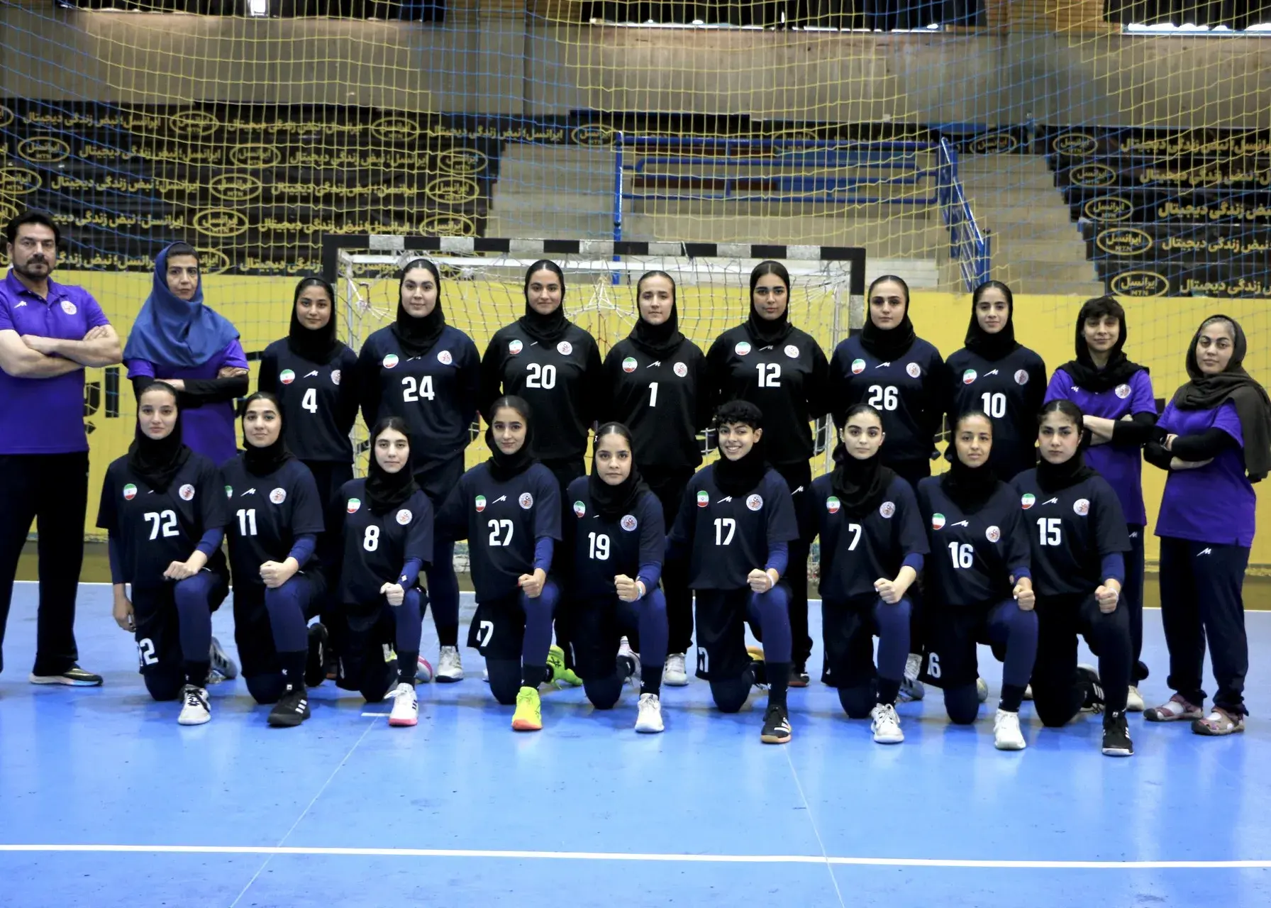 دختران هندبال ایران راهی قزاقستان شدند