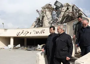 دستور بازسازی سریع سالن دوازده هزار نفری (عکس)