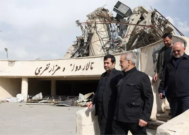 پزشکیان و بازدید از حملات به ورزشگاه آزادی