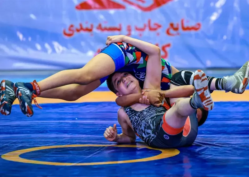 روز خاص و هیجان انگیز ستاره کشتی(عکس)