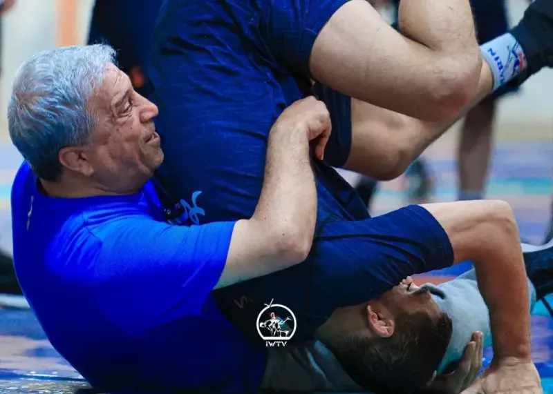 رحمان با گزارشگر مشهور سرشاخ شد(عکس)