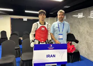 صید اولین مدال: یاسین ولی زاده نقره ای شد