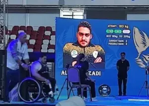 یک طلا و یک برنز: چراغ اول پاراوزنه‌برداری روشن شد