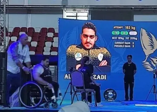 یک طلا و یک برنز: چراغ اول پاراوزنهبرداری روشن شد
