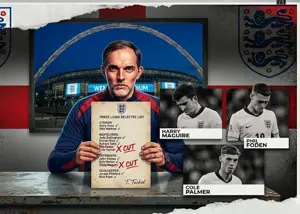 زلزله در اردوی انگلیس- جنجالیترین لیست دنیا!