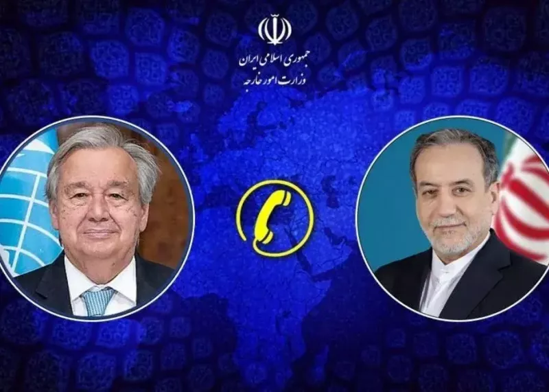 گفتوگوی تلفنی عراقچی با دبیر کل سازمان ملل