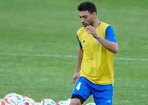 شجاع و چشمان خونگرفته در تمرینات ملی!