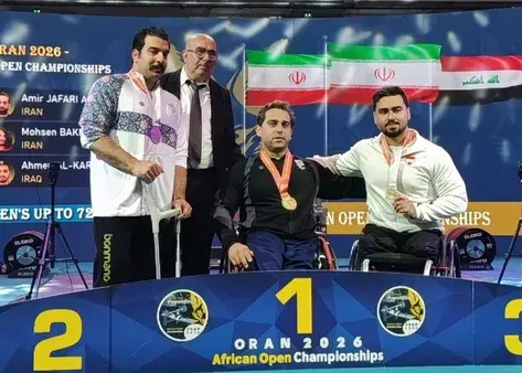 مردان پاراوزنهبرداری چهار تایی شدند