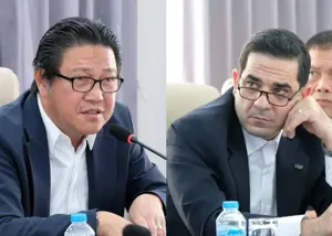 جلسه خصوصی رئیس والیبال‌ ایران با رئیس آسیا 