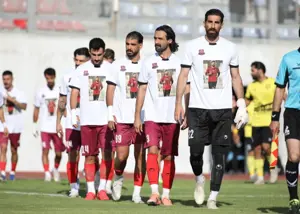 کل ورزشگاه به یاد ستاره پرسپولیس و نساجی (عکس)